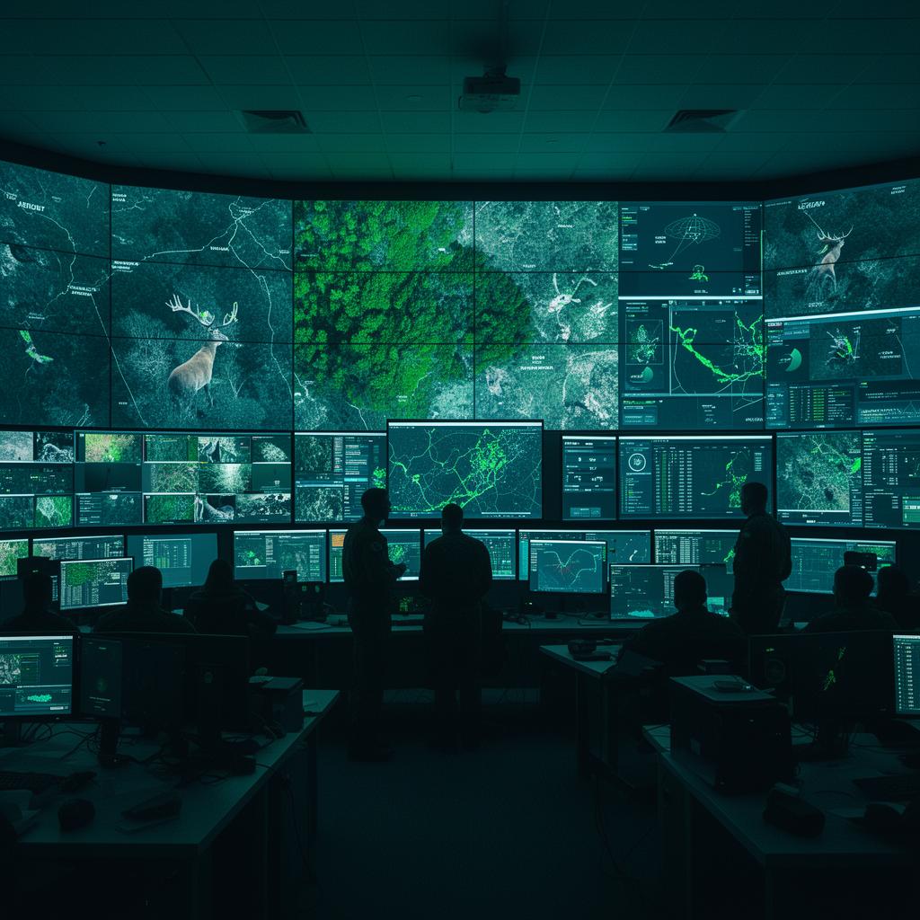 AIWOS forest monitoring command center
